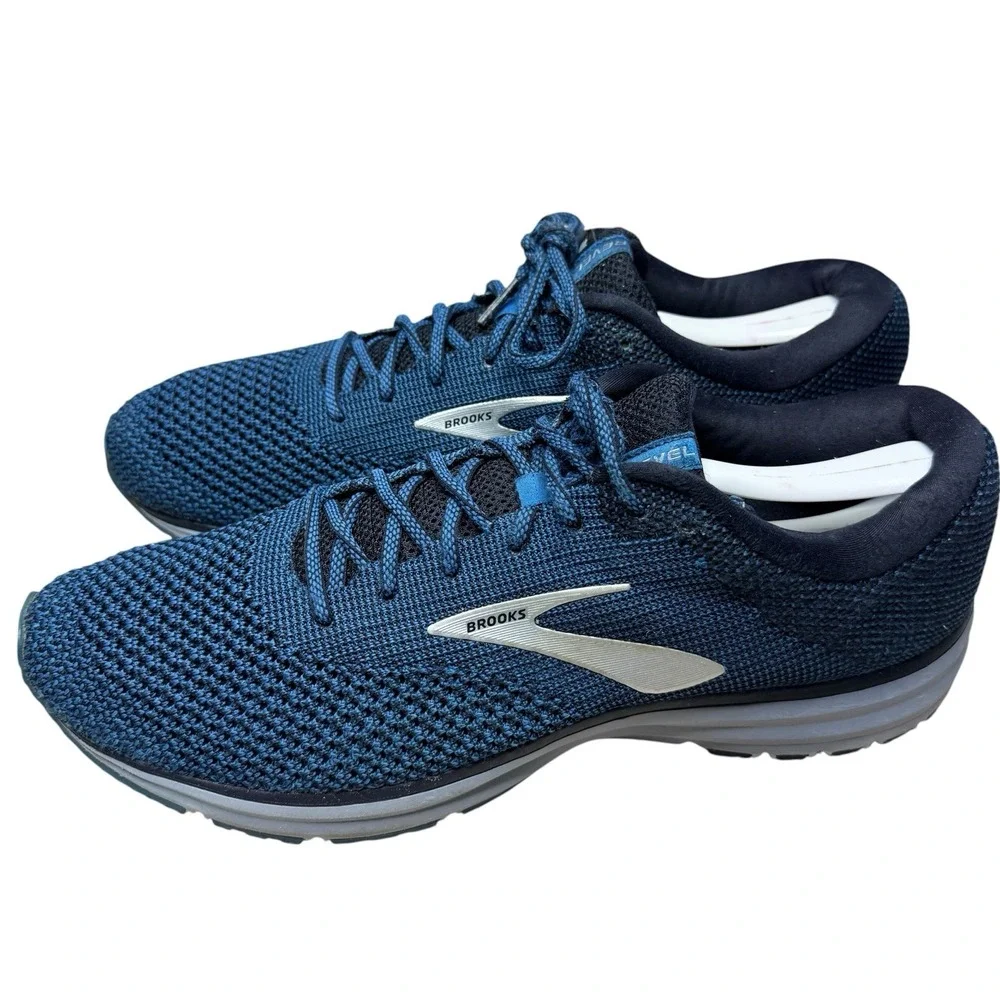 Brooks Revel 2 Men's Blue Mesh Running Shoes Size 14 Sneakers 1102921D061